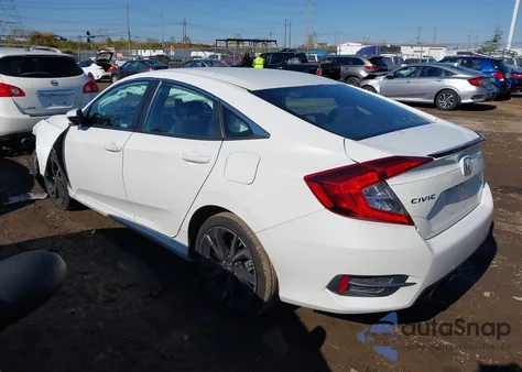2019 Honda Civic Sport from USA, damaged, VIN 2HGFC2F85KH599066